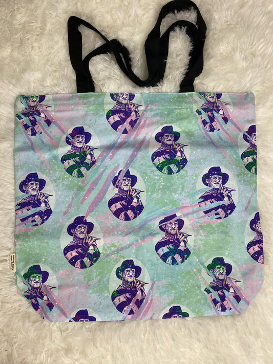 Pastel Killer on Nightmare Street Tote Bag