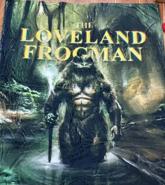 The Loveland Frogman Blanket