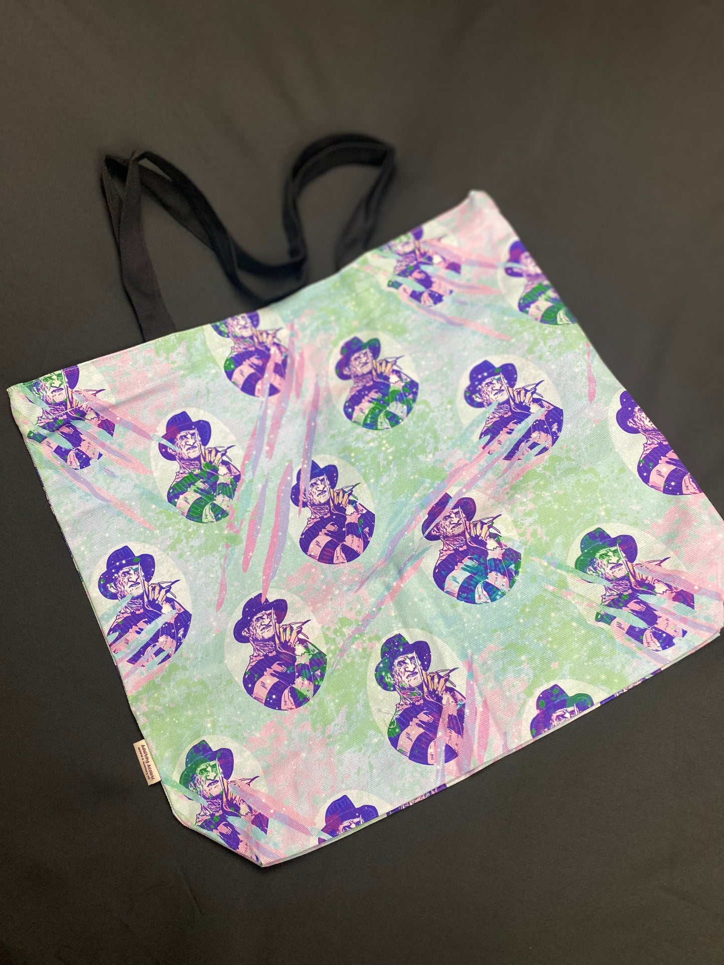 Pastel Killer on Nightmare Street Tote Bag