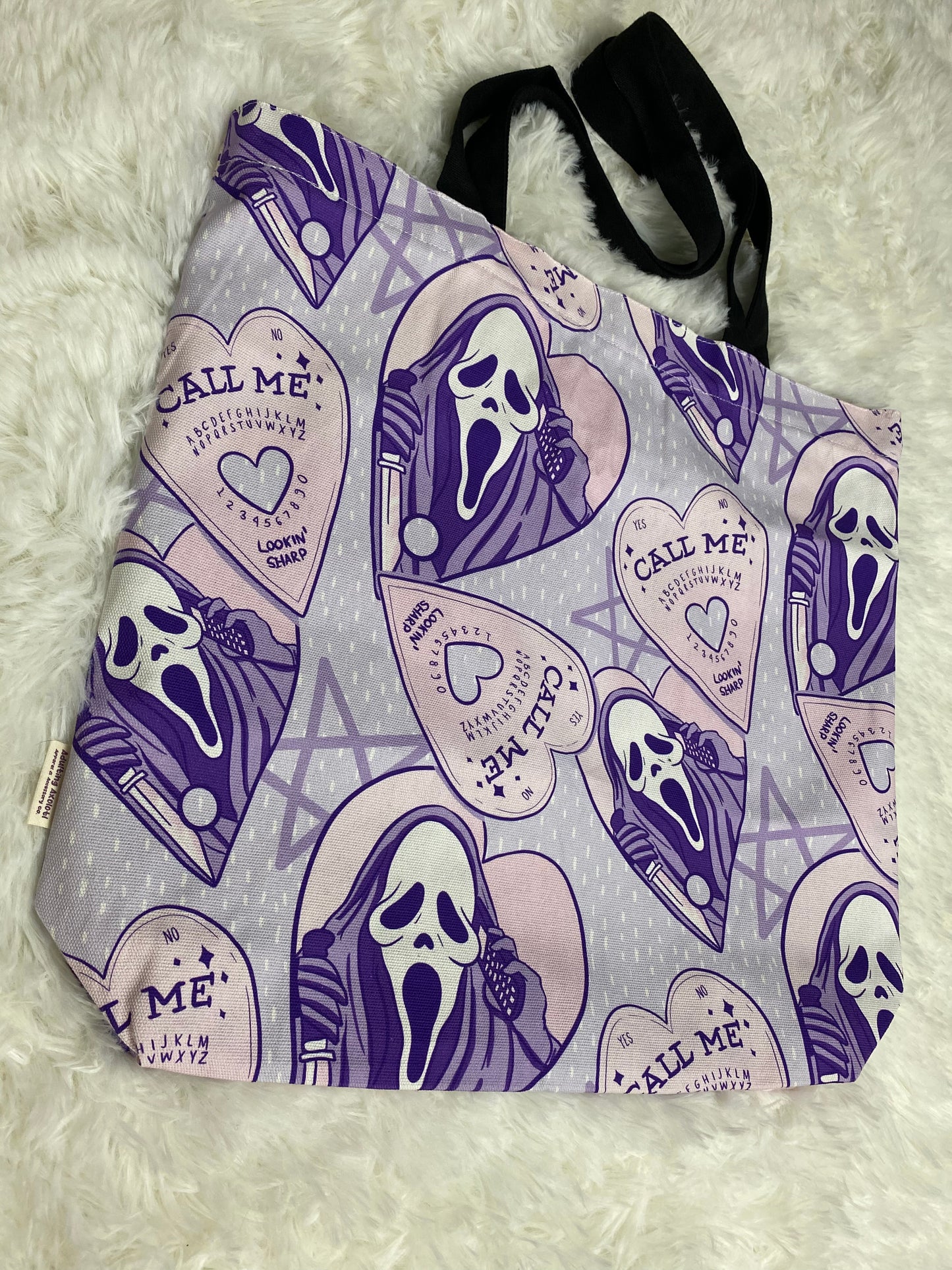 Pastel Ouiji Slasher Canvas Tote