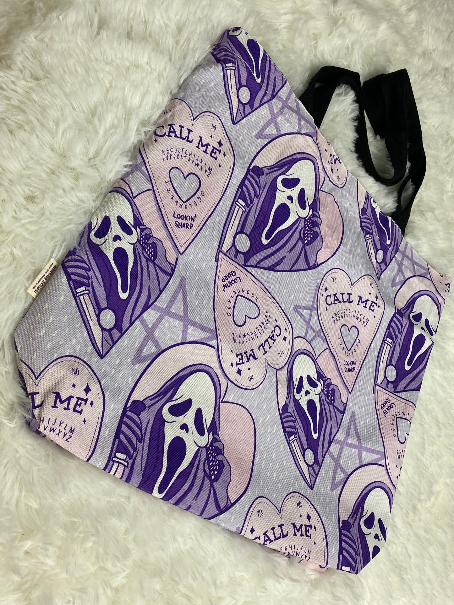 Pastel Ouiji Slasher Canvas Tote