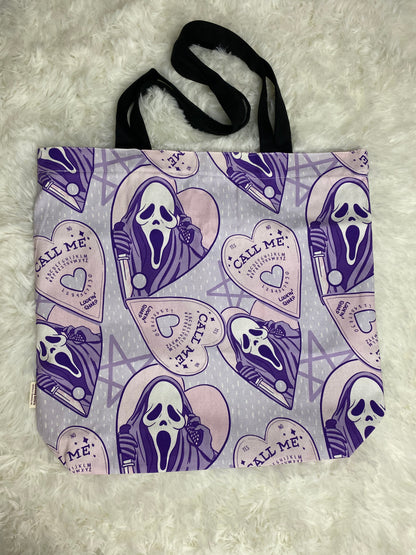 Pastel Ouiji Slasher Canvas Tote