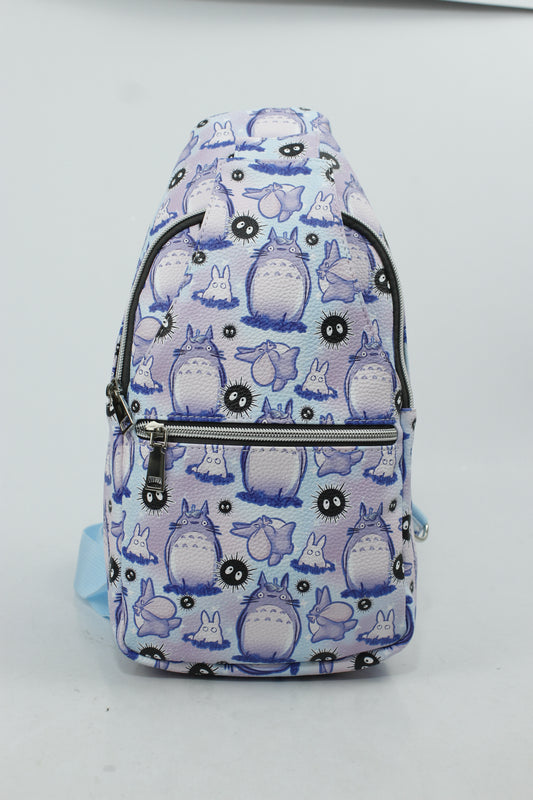 Whimsical Pastel Forest Friends Sling Bag