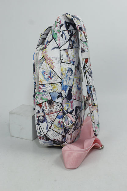 Magical Girl Manga Sling Backpack