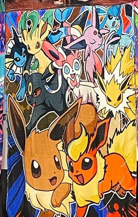 Elemental Pokes Blanket